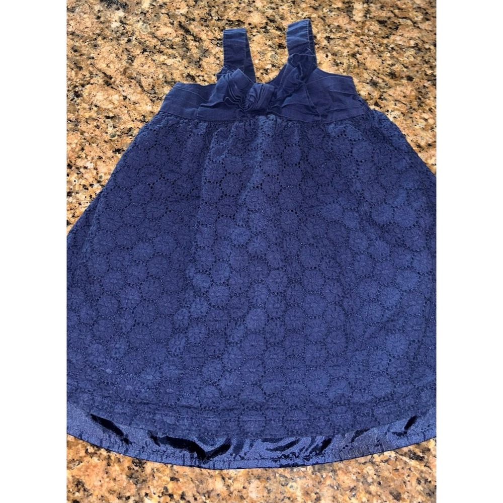 Navy Blue Toddler Dress